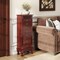 Costway Jewelry Cabinet Armoire Box Storage Chest Stand Organizer Wood Christmas Gift Black/White/Gray/Brown